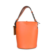 Burberry Clementine Supple Leather Small Bucket Bag
