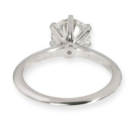 Tiffany & Co. Diamond Solitaire Ring in  Platinum I SI1 2.61 CTW