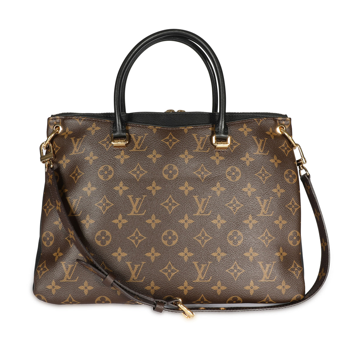 Louis Vuitton Black Leather Lockme Tote Bag Louis Vuitton | The Luxury  Closet