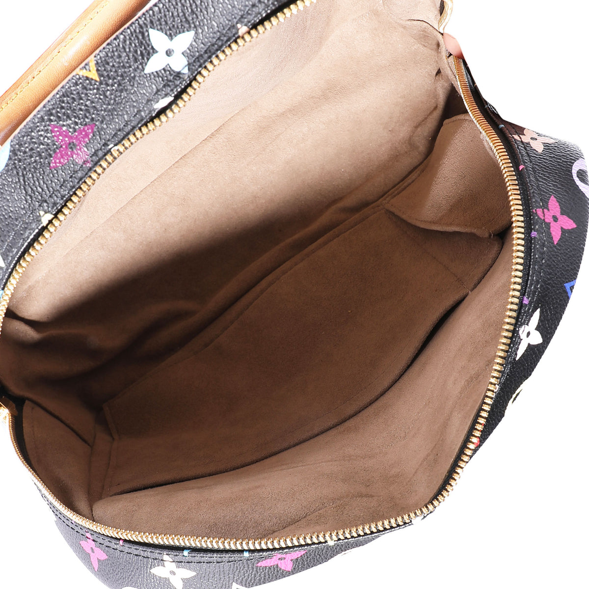 louis vuitton black monogram multicolore trouville mini backpack Louis Vuitton x Takashi Murakami Black Monogram Multicolore Trouville by WP Diamonds – myGemma| Item #107868