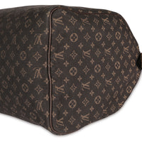 Louis Vuitton Brown Mini Lin Speedy 30