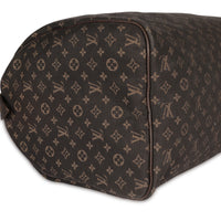 Louis Vuitton Brown Mini Lin Speedy 30