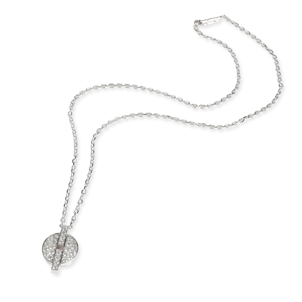 Cartier Himalia Diamond Necklace in 18K White Gold 1 CTW