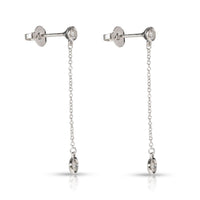 Tiffany & Co. Elsa Peretti Diamonds by the Yard Diamond Earrings in  Platinum 0.