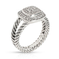 David Yurman Albion Diamond Ring in  Sterling Silver 0.29 CTW