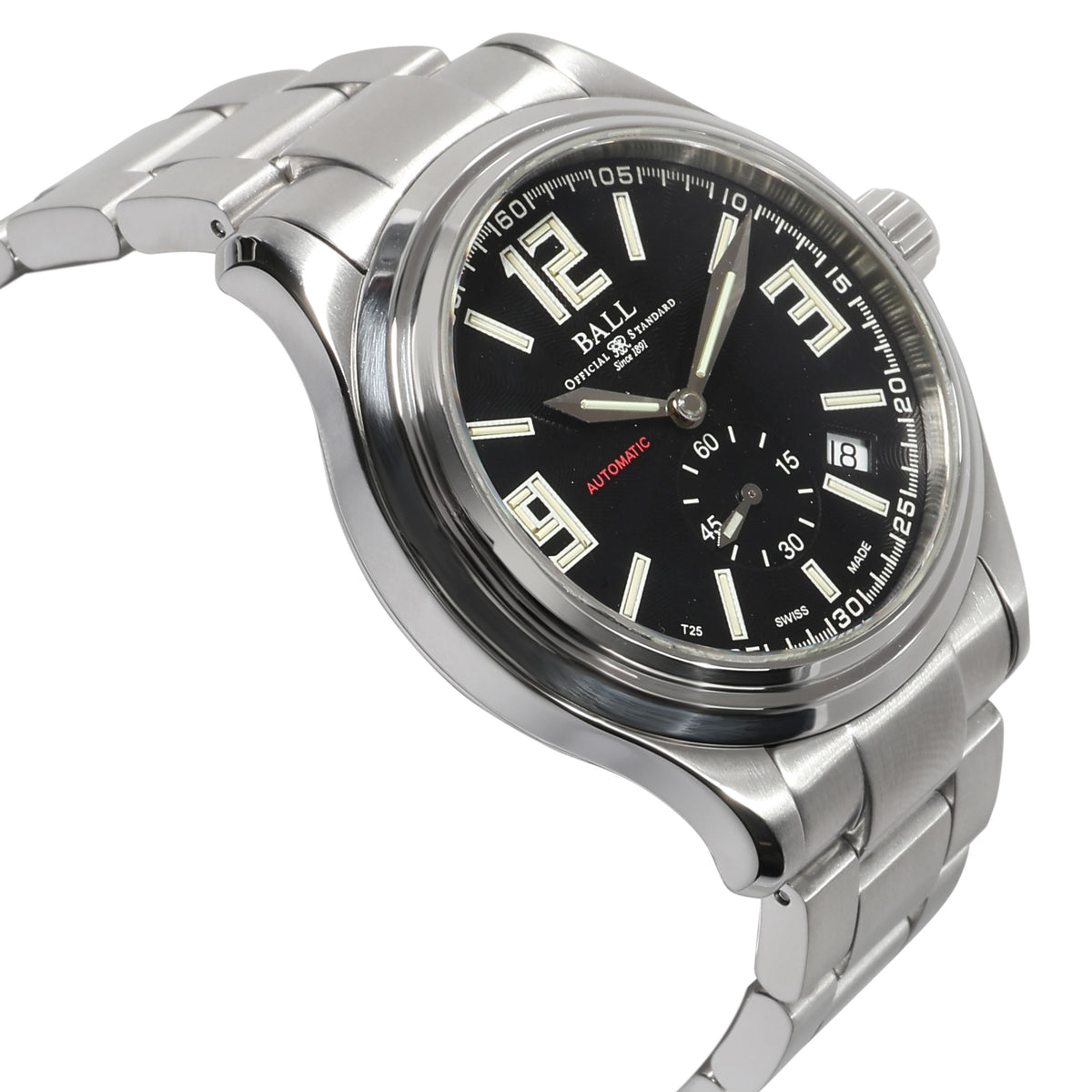 Ball Trainmaster NM1050D Men's Watch in  Stainless Steel