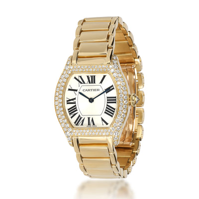 Cartier Tortue 2643 Womens Watch in 18kt Yellow Gold