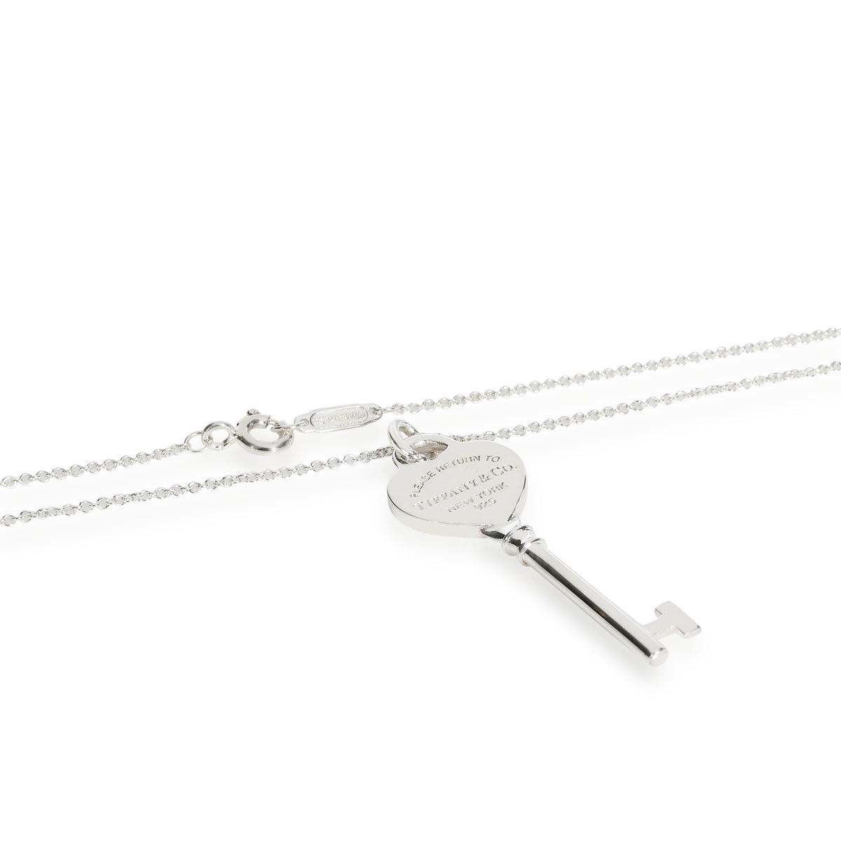 Tiffany Keys Return to Tiffany Necklace in  Sterling Silver