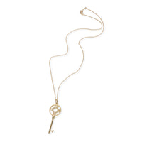 Tiffany & Co. Tiffany Keys Diamond Necklace in 18K Yellow Gold 0.06 CTW