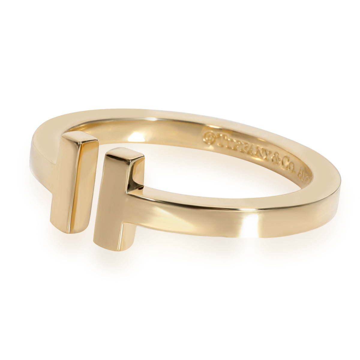 Tiffany & Co. Tiffany T Mens Ring in 18K Yellow Gold