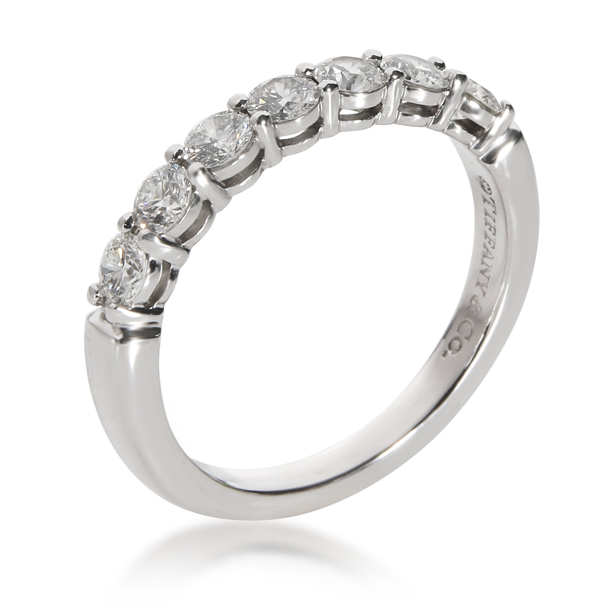 Tiffany & Co. Embrace Diamond Wedding Band in Platinum 0.57 CTW