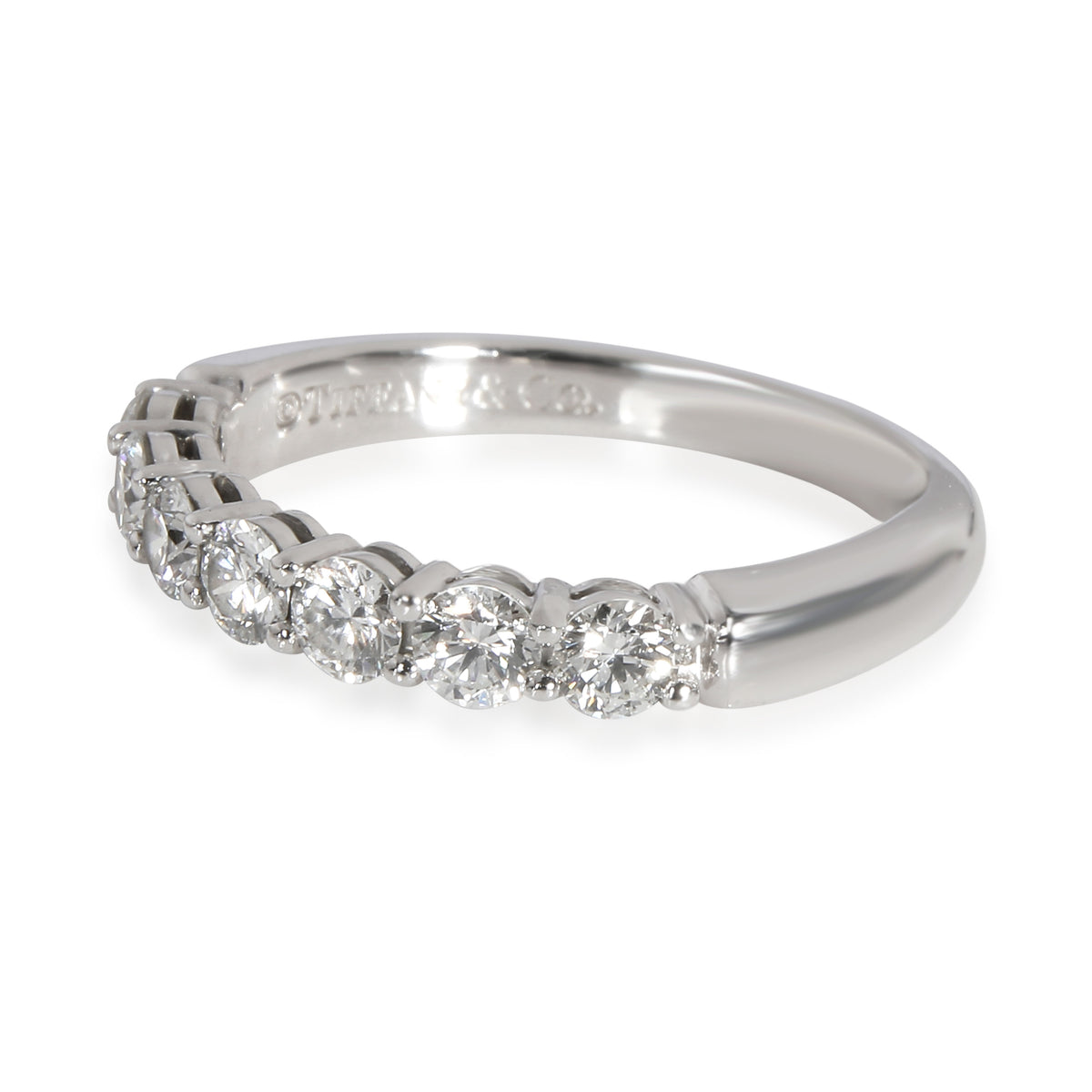 Tiffany & Co. Embrace Diamond Wedding Band in Platinum 0.57 CTW