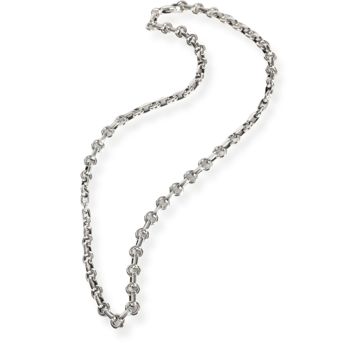 Tiffany & Co. Oval Link Chain Necklace in  Sterling Silver