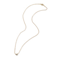 Tiffany Elsa Peretti Diamond by The Yard Necklace in 18K Yellow Gold 0.25 CT