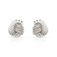 Tiffany & Co. Somrset Knot Earrings in  Sterling Silver