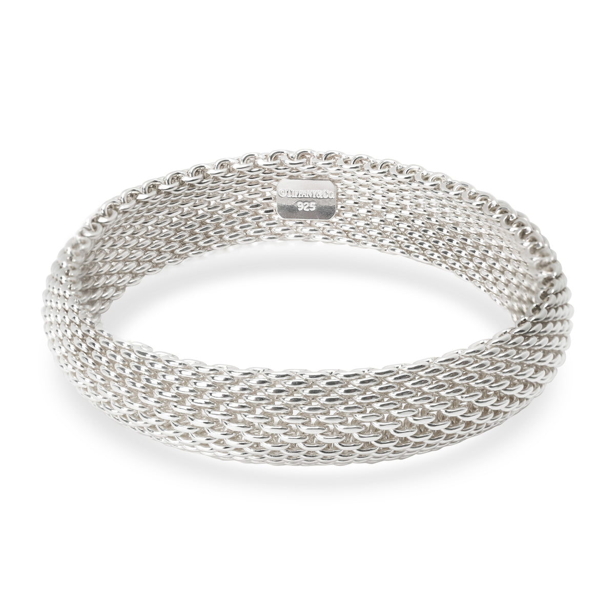 Tiffany & Co. Somerset Mesh Bracelet in  Sterling Silver