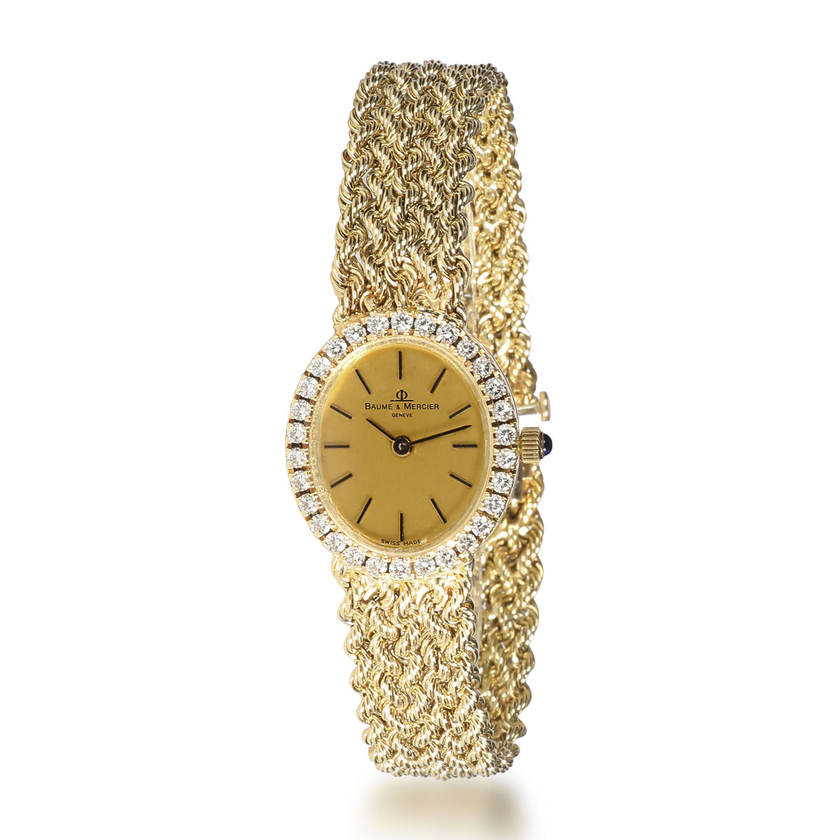 Baume & Mercier Dress 98522 9 Women's Watch in 14kt Yellow Gold