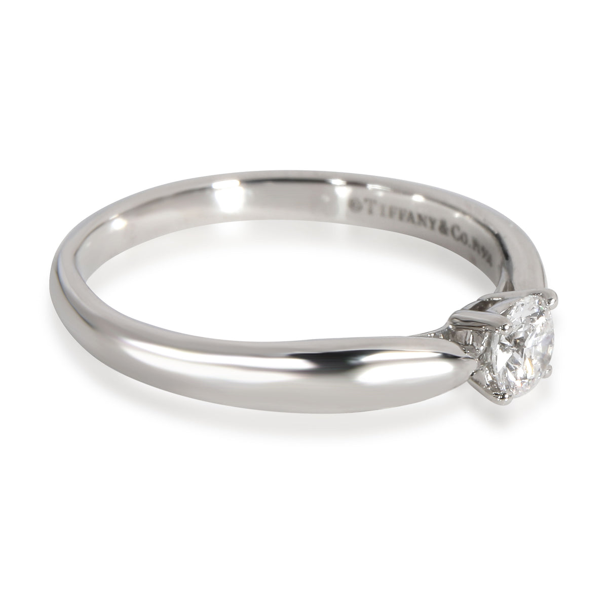 Tiffany & Co. Harmony Diamond Engagement Ring in  Platinum D IF 0.22 CTW