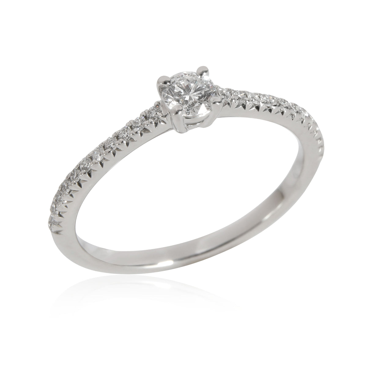 Tiffany & Co. Novo Diamond Diamond Engagement Ring in  Platinum 0.24 CTW