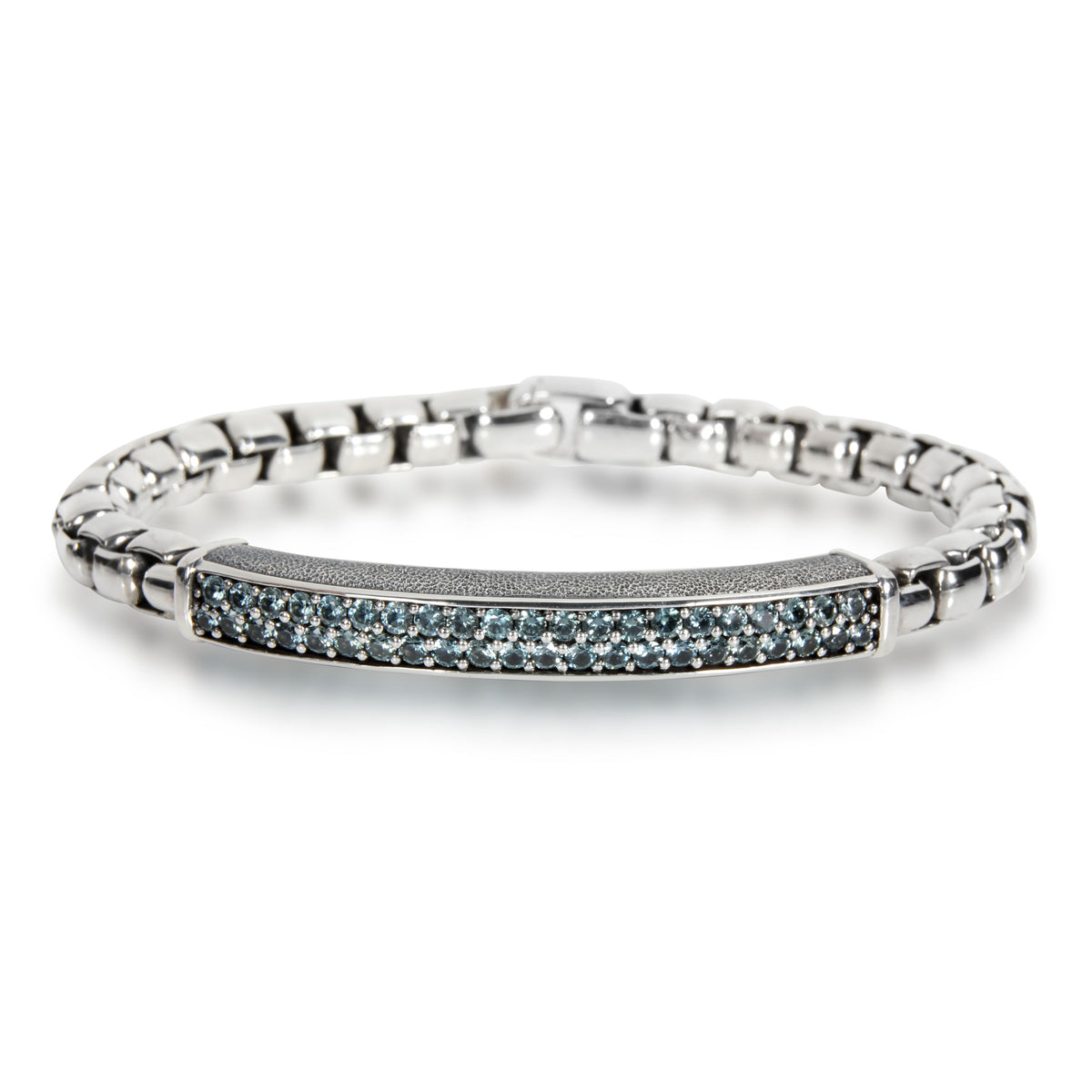 David Yurman Streamline Sapphire Bracelet in  Sterling Silver