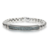 David Yurman Streamline Sapphire Bracelet in  Sterling Silver