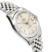 Rolex Datejust 16220 Men's Watch in  Stainless Steel