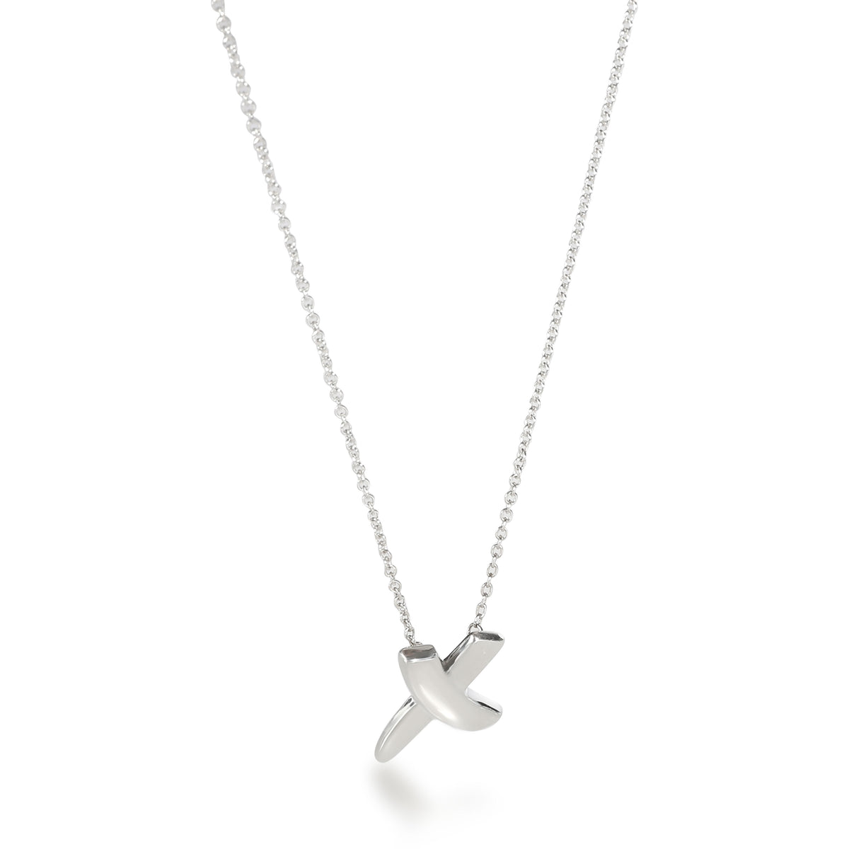 Tiffany & Co. Paloma Picasso X Necklace in  Sterling Silver