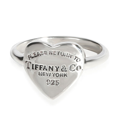 Return to Tiffany Heart Ring in  Sterling Silver