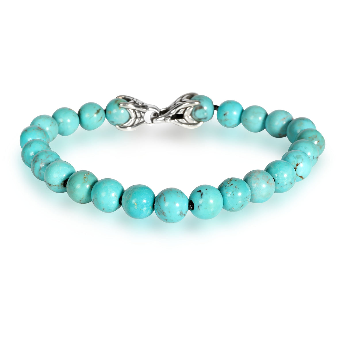 David Yurman Turquoise Spiritual Beads Bracelet in  Sterling Silver