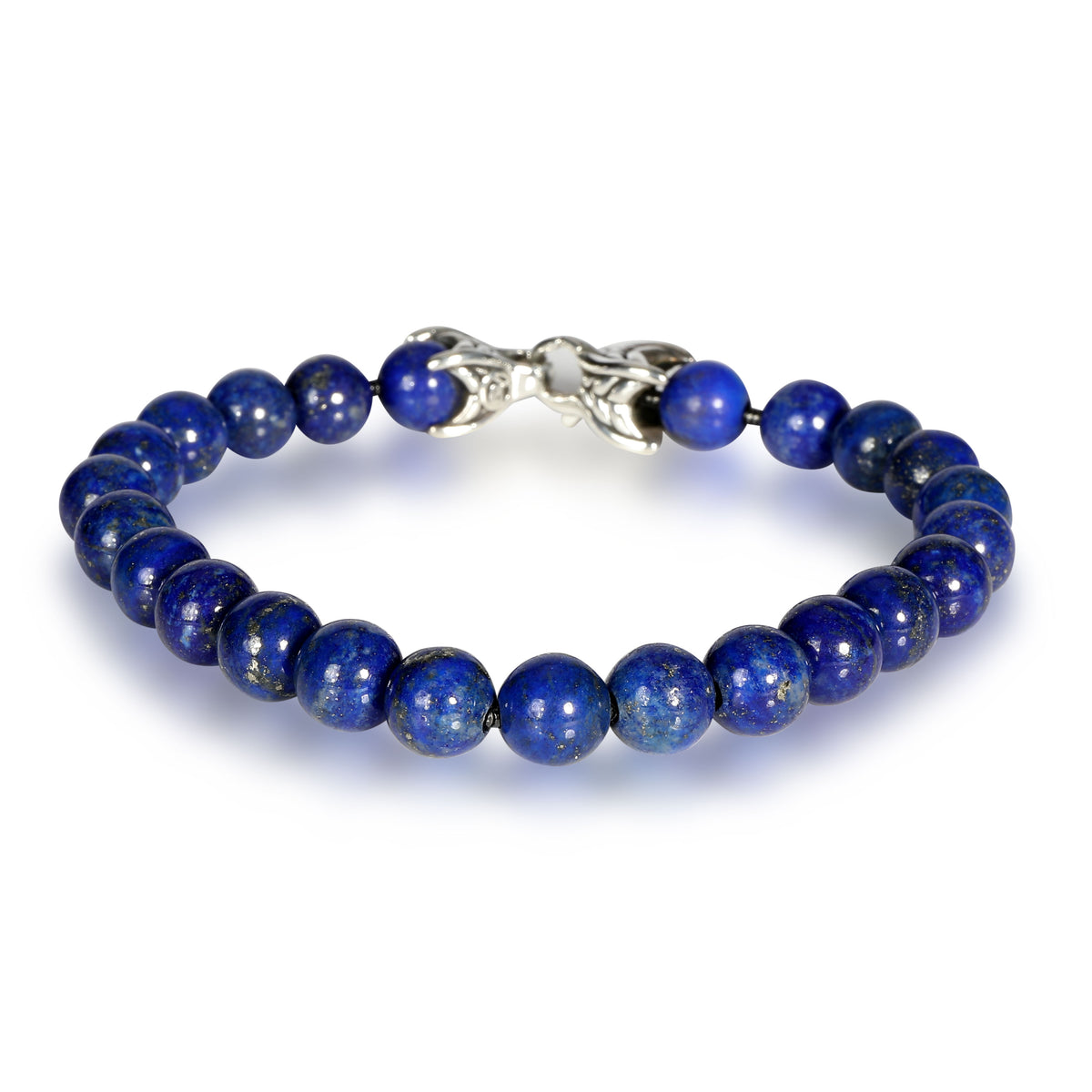 David Yurman Lapis Lazuli Spiritual Beads Bracelet in Sterling