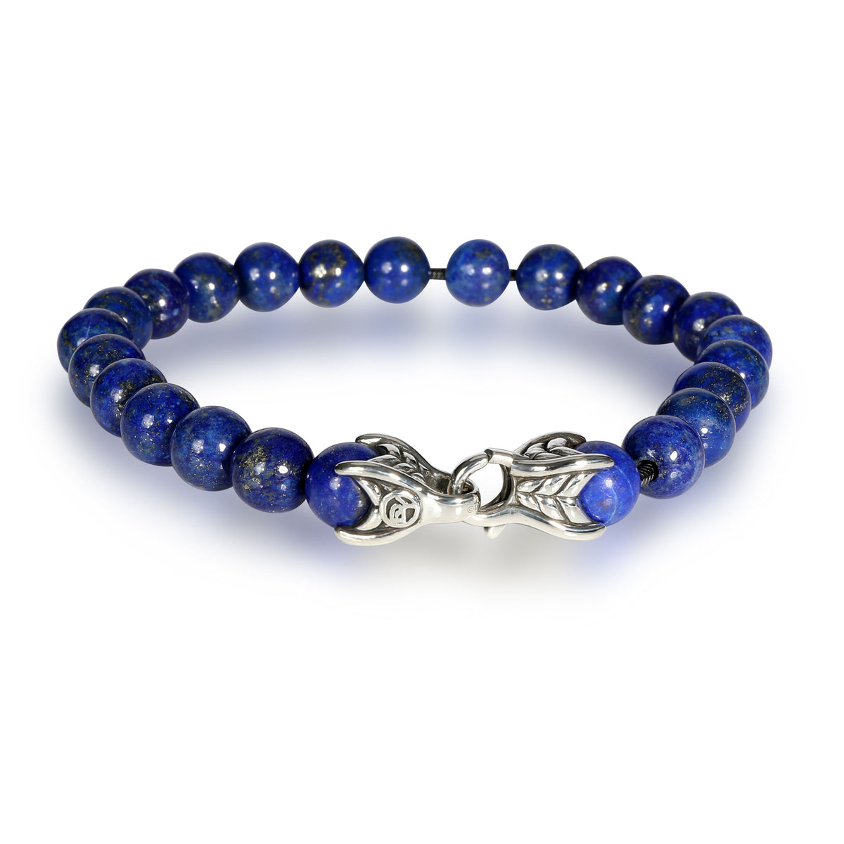 David Yurman Lapis Lazuli Spiritual Beads Bracelet in Sterling