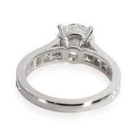 Cartier 1895 Diamond Engagement Ring in  Platinum H VS1 2.19 CTW