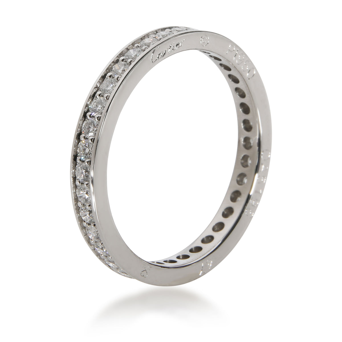 Cartier Ballerine Diamond Eternity Wedding Band in Platinum 0.50 CTW