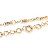 Tiffany & Co. Circle Link Chain Necklace in 18K Yellow Gold