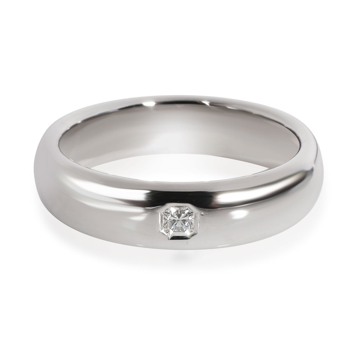 Tiffany & Co. Lucida Diamond Wedding Band in  Platinum 0.12 CTW
