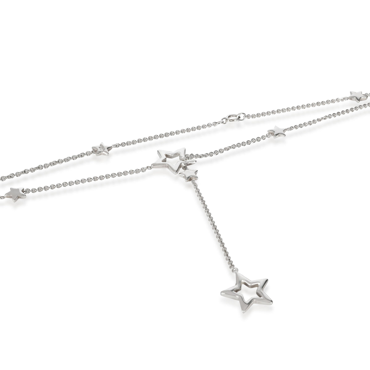 Tiffany & Co. Lariat Star Necklace in  Sterling Silver