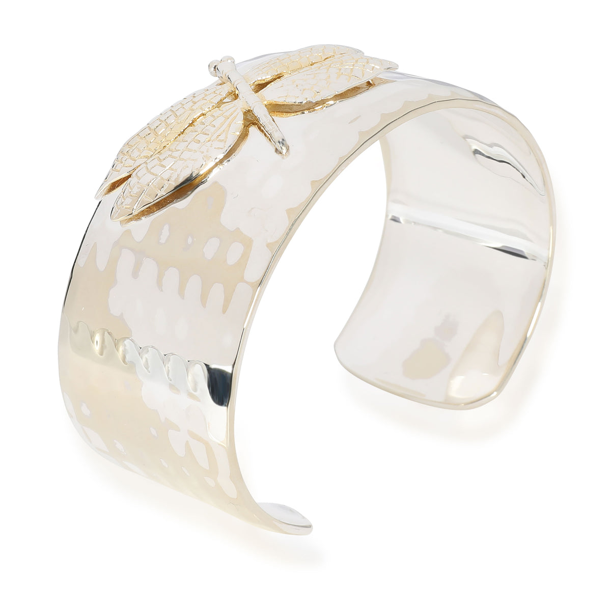 Tiffany & Co. Dragonfly Cuff in 18K Yellow Gold/Sterling Silver