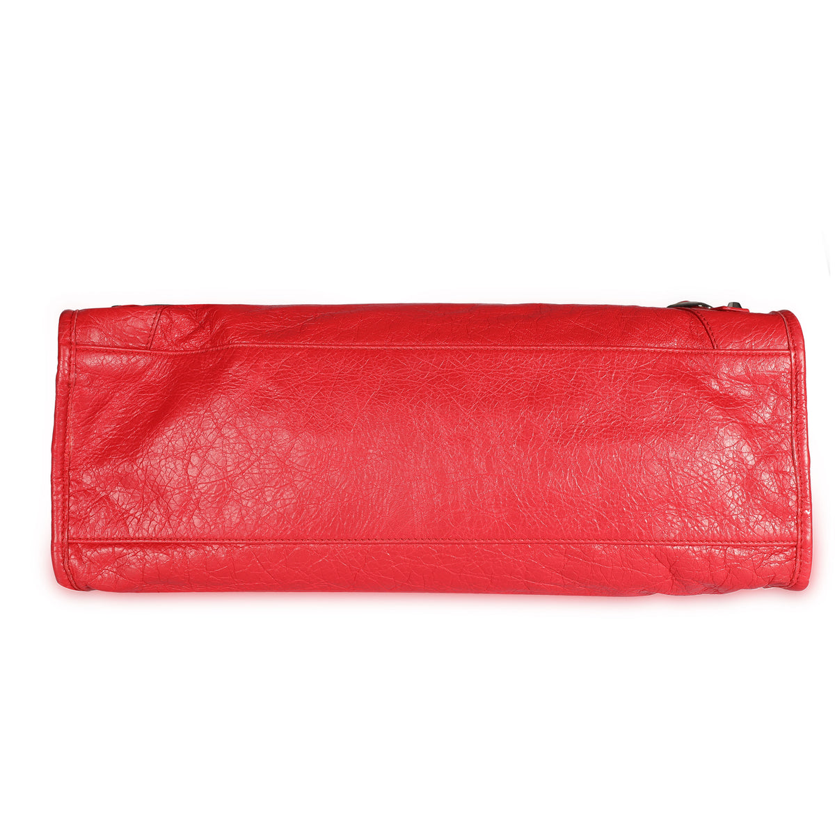 Balenciaga Rouge Cardinal Lambskin Leather Logo Strap Classic City Bag by  WP Diamonds – myGemma, QA