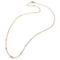 David Yurman Novella Diamond Necklace in 18K Yellow Gold 0.22 CTW