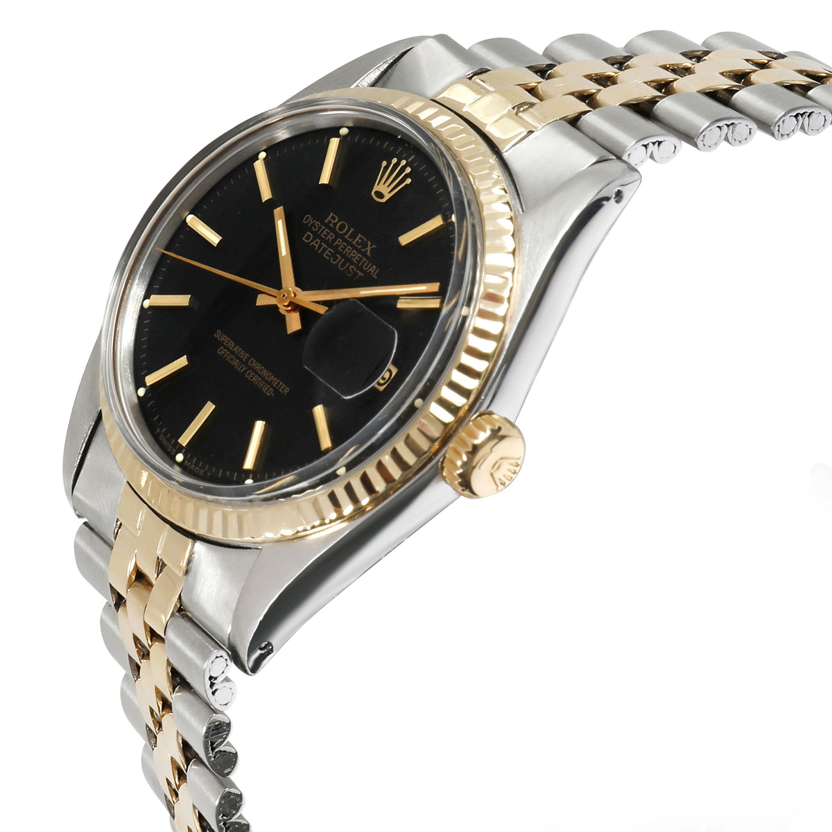 Rolex Datejust 1601 Men's Watch in 14kt Stainless Steel/Yellow Gold