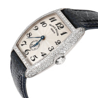 Franck Muller Cintree Curvex 1750 S6 D G Women's Watch in 18kt White Gold