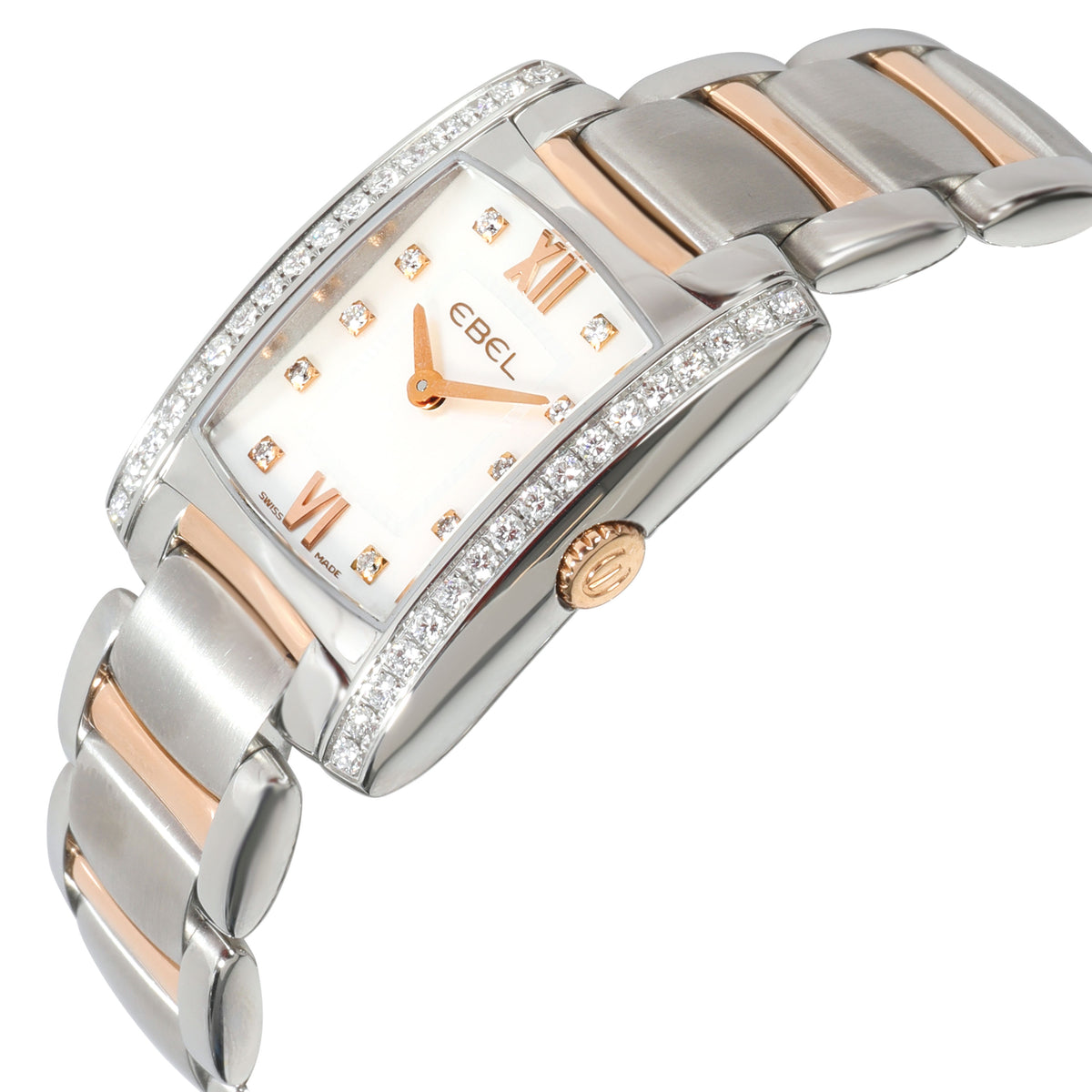 Ebel brasilia ladies watch with diamonds best sale