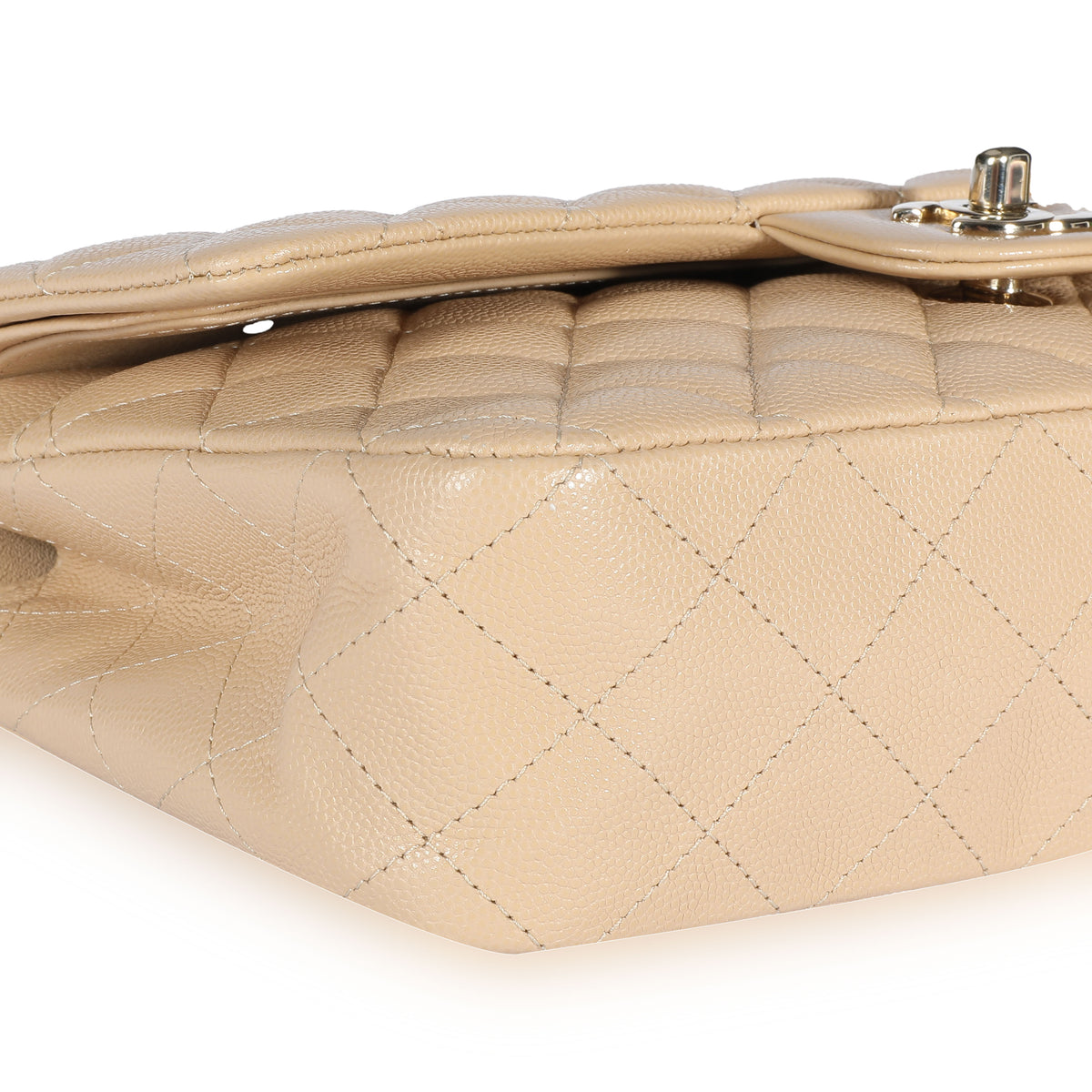 Chanel Beige Quilted Caviar Classic Medium Double Flap Bag by WP Diamonds –  myGemma, SG