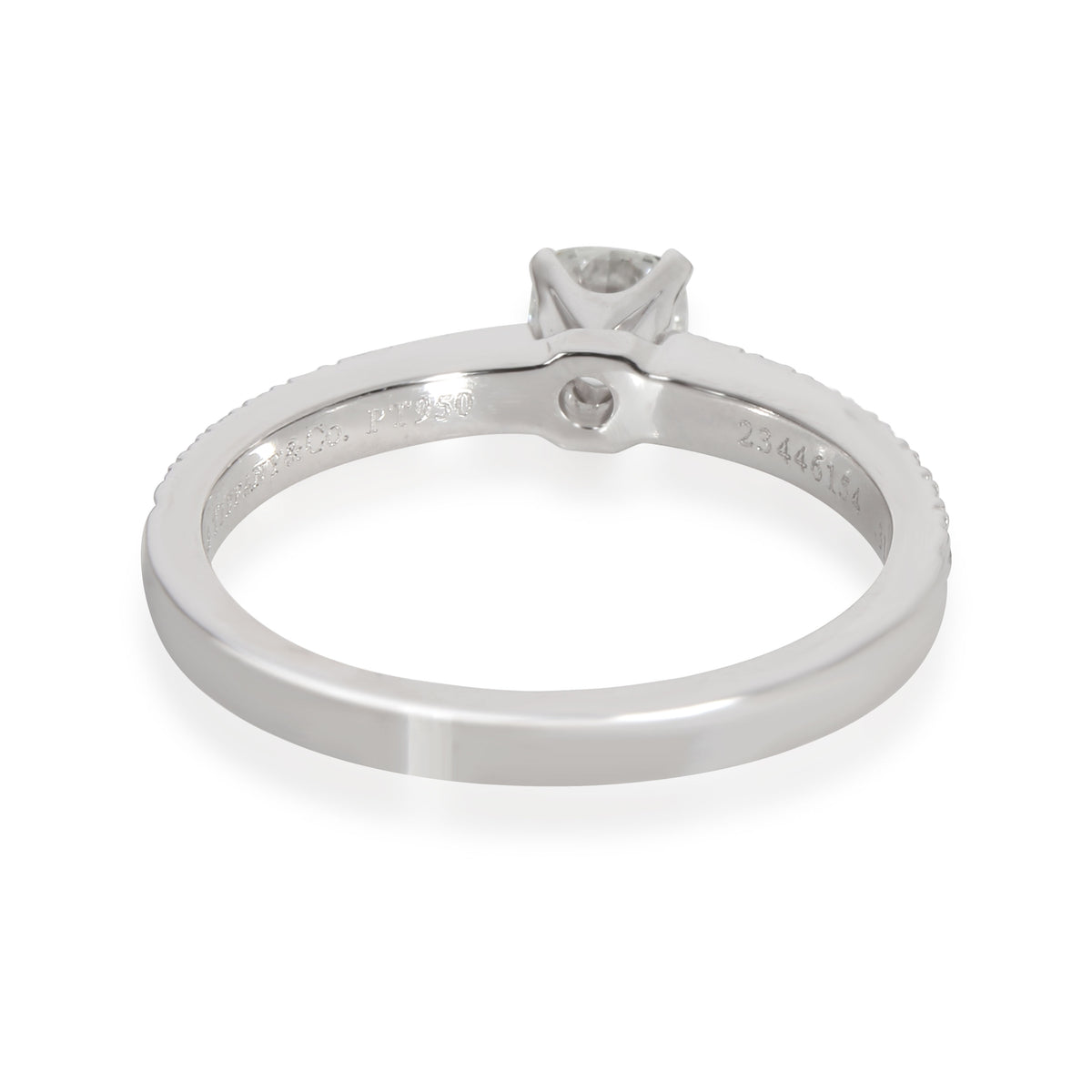 Tiffany & Co. Novo Diamond Engagement Ring in  Platinum H VVS2 0.47 CTW