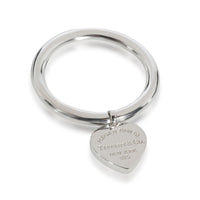 Tiffany & Co. Mini Return to Tiffany Heart Tag Ring in Sterling Silver