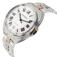 Cartier Cle de Cartier W2CL0002 Men's Watch in 18kt Stainless Steel/Rose Gold