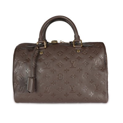 Louis Vuitton Terre Monogram Empreinte Leather Speedy 30