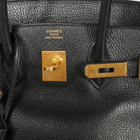 Hermès Black Ardennes Birkin 35 GHW