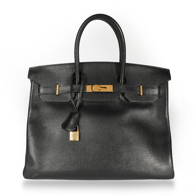 Hermès Black Ardennes Birkin 35 GHW