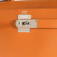 Hermès Potiron Chévre Sellier Kelly 28 PHW